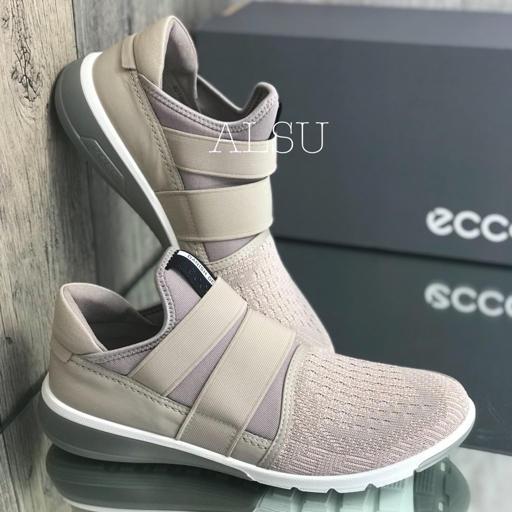 ECCO Intrinsic 2 Band Oyster Cream Canvas W AUTHEN - Picture 6 of 8